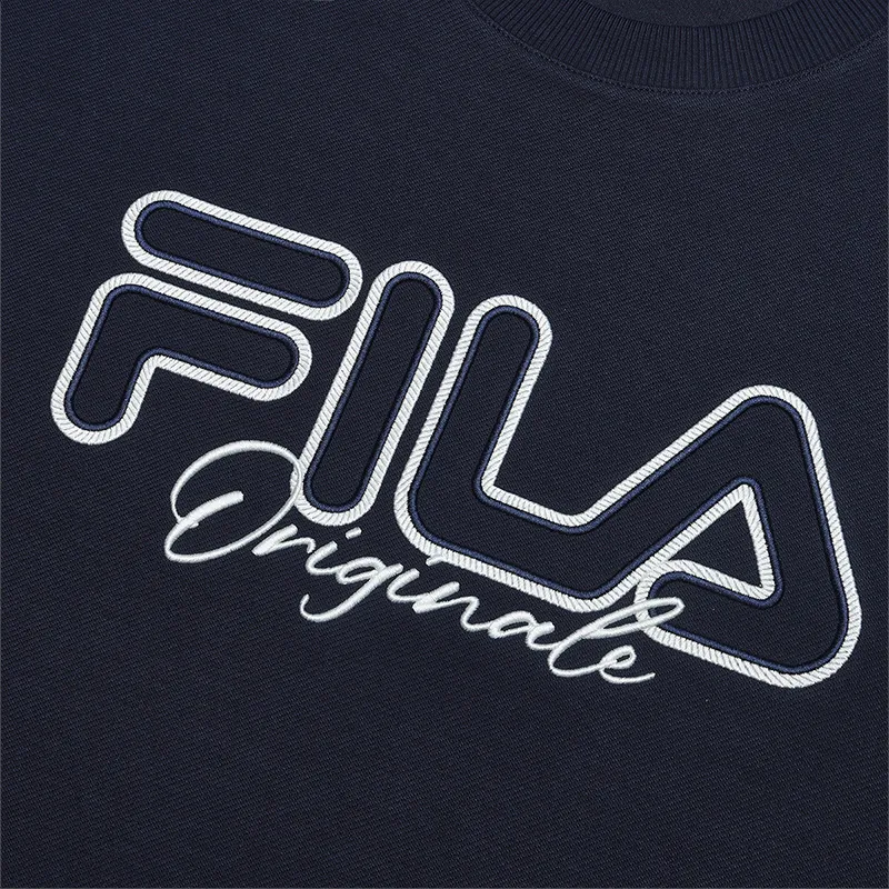 FILA Sweatshirt Men's Secret Mirror Blue-4