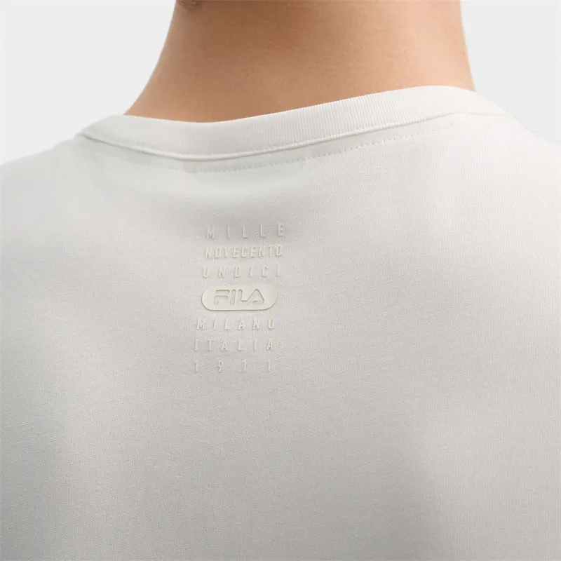 FILA T Shirts Men Cloud White-3