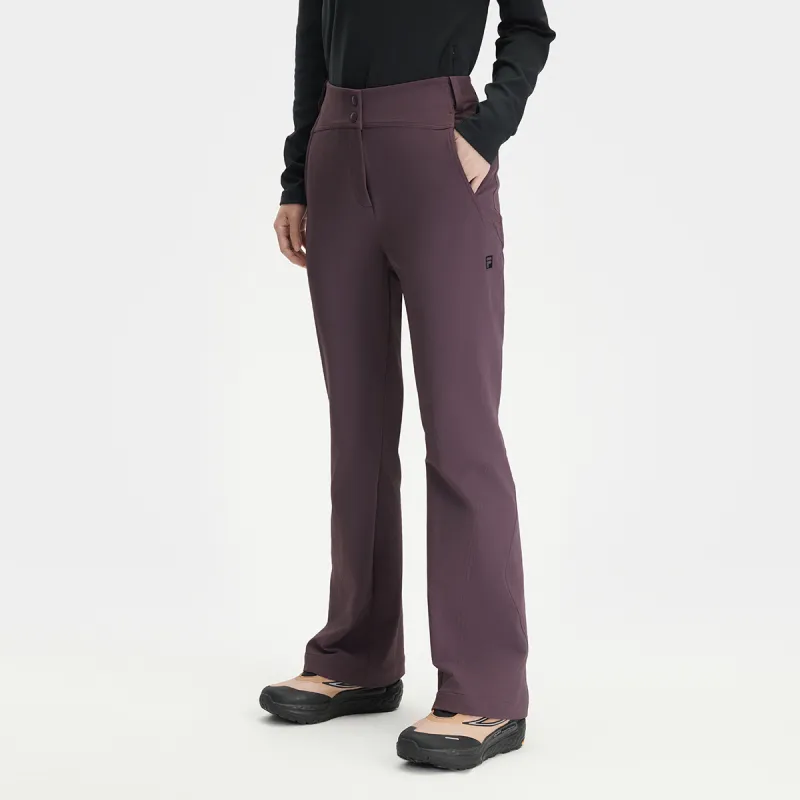 FILA Casual Pants Women's Purple Black-3