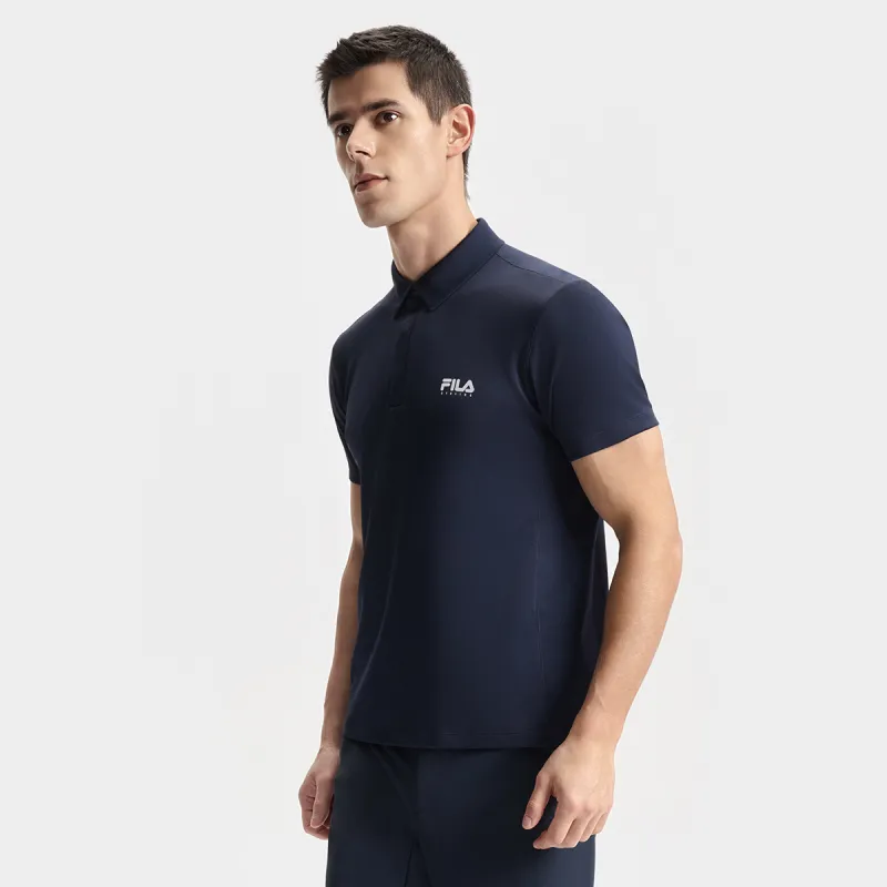 FILA CYCLING Polo Shirt Men's Gemstone Dark Blue-3