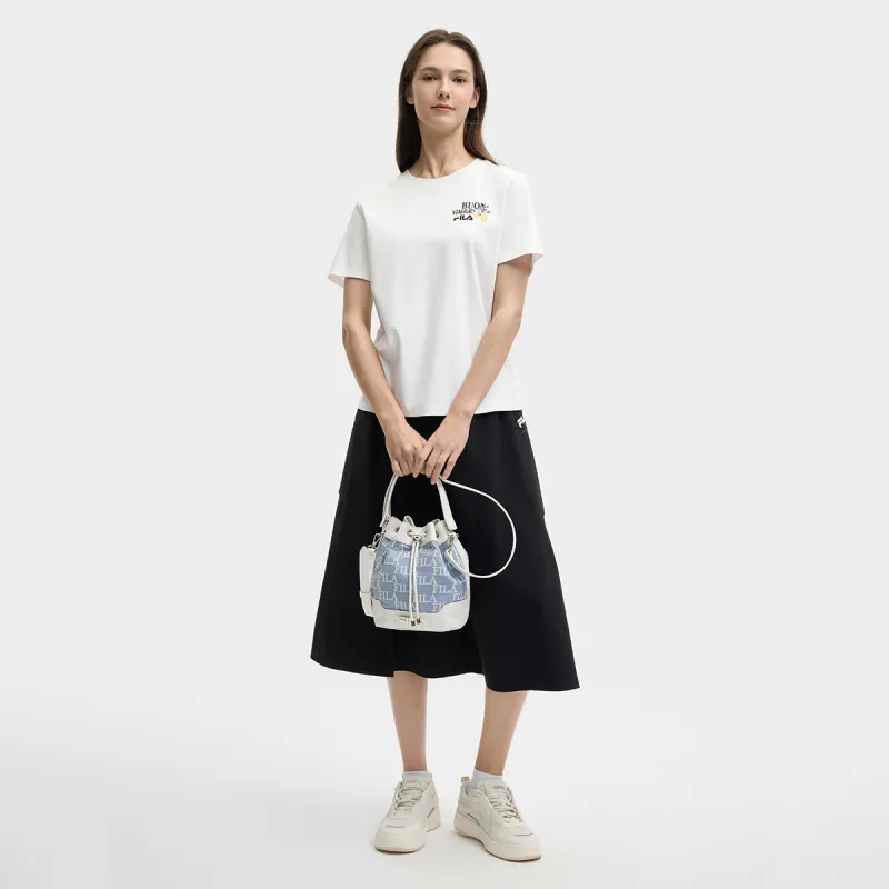 FILA Fabric Handbag Women's Phantom Blue-3