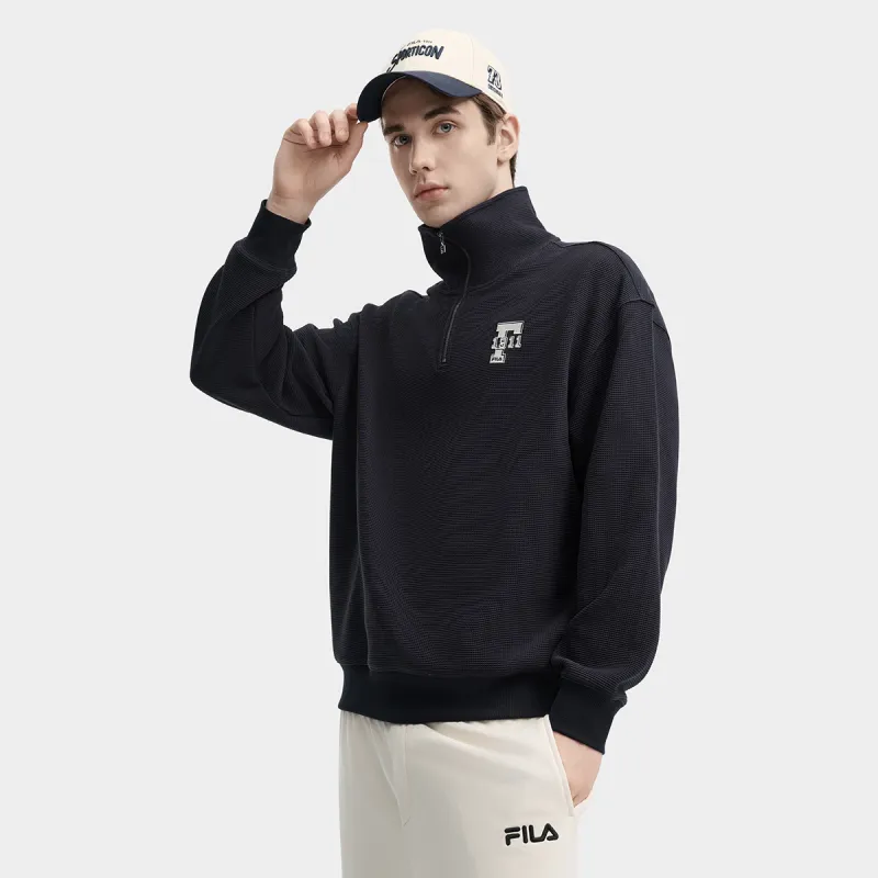 FILA Sweatshirts Unisex Legend Blue-4