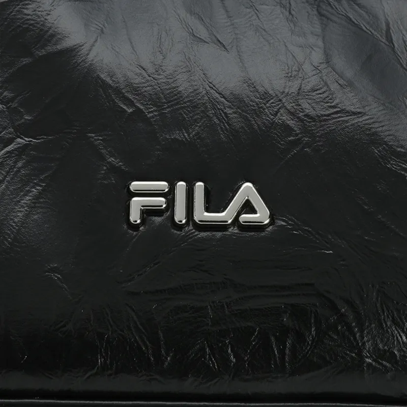 FILA PU Shoulder Bag Women's Jet Black-4