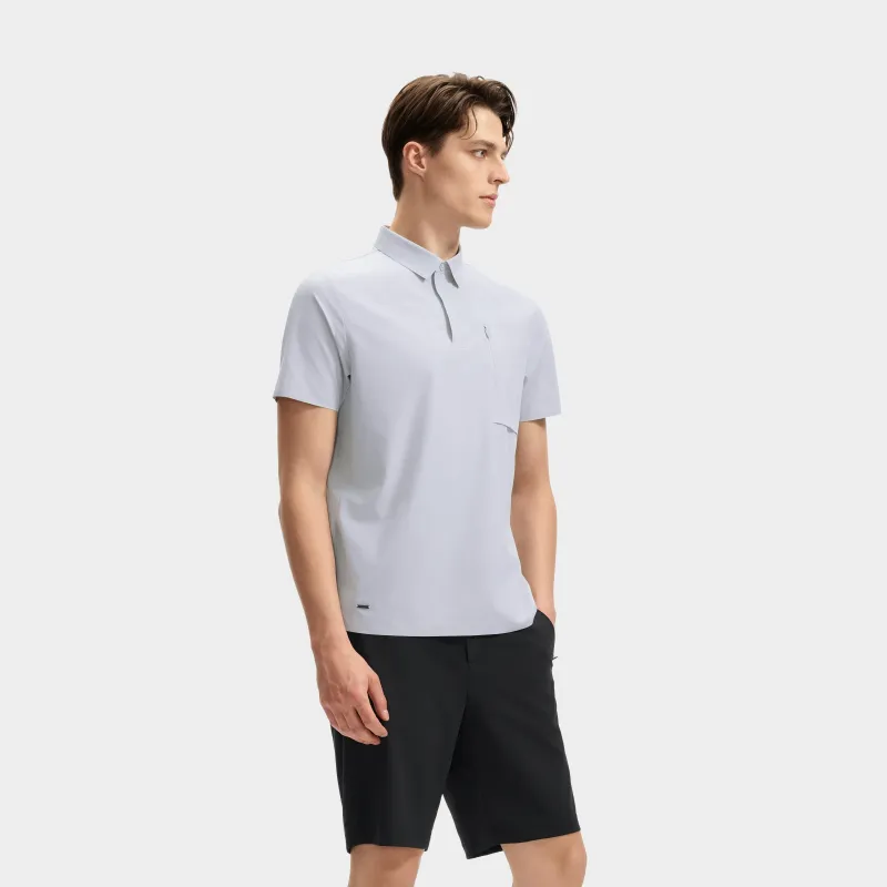 FILA Polo Shirts Men Restriction Gray-5