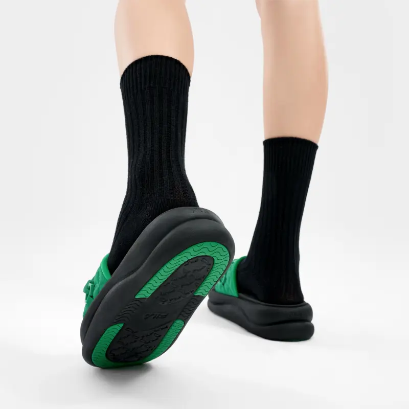 FILA SPONGE Quick Dry Slide Slippers Women's Green-7