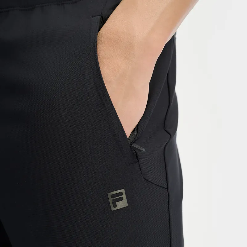 FILA Knitted Sports Pants Men's Pitch Black-5