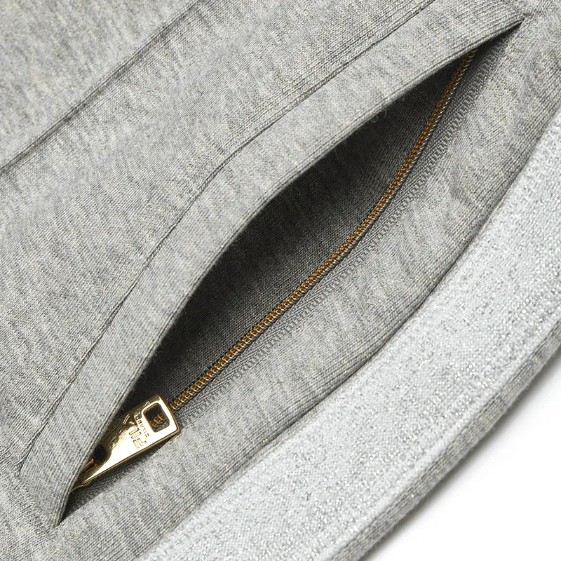 FILA MILANO Italian Luxury Sports Collection Knitted Sweatpants Women's Fresh Heather Gray-7