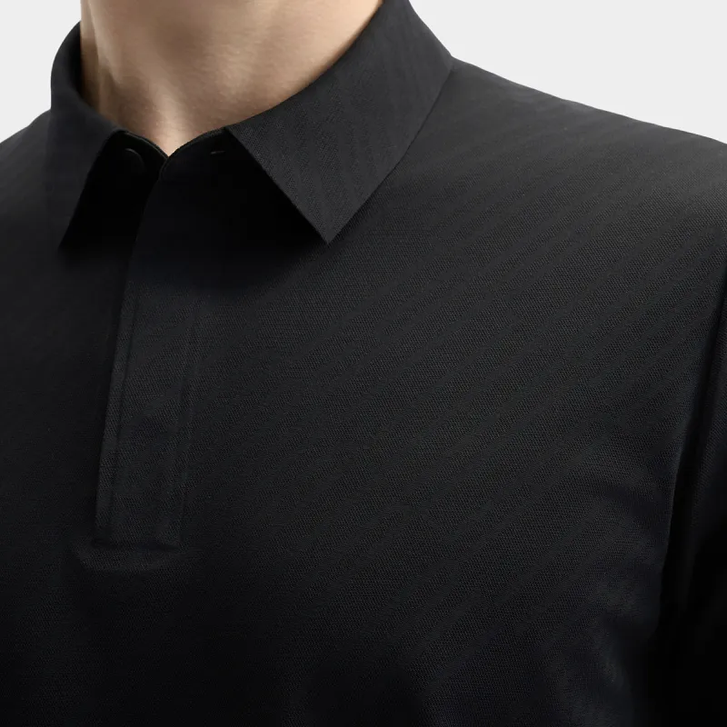 FILA Polo Shirt Men's Jet Black-6