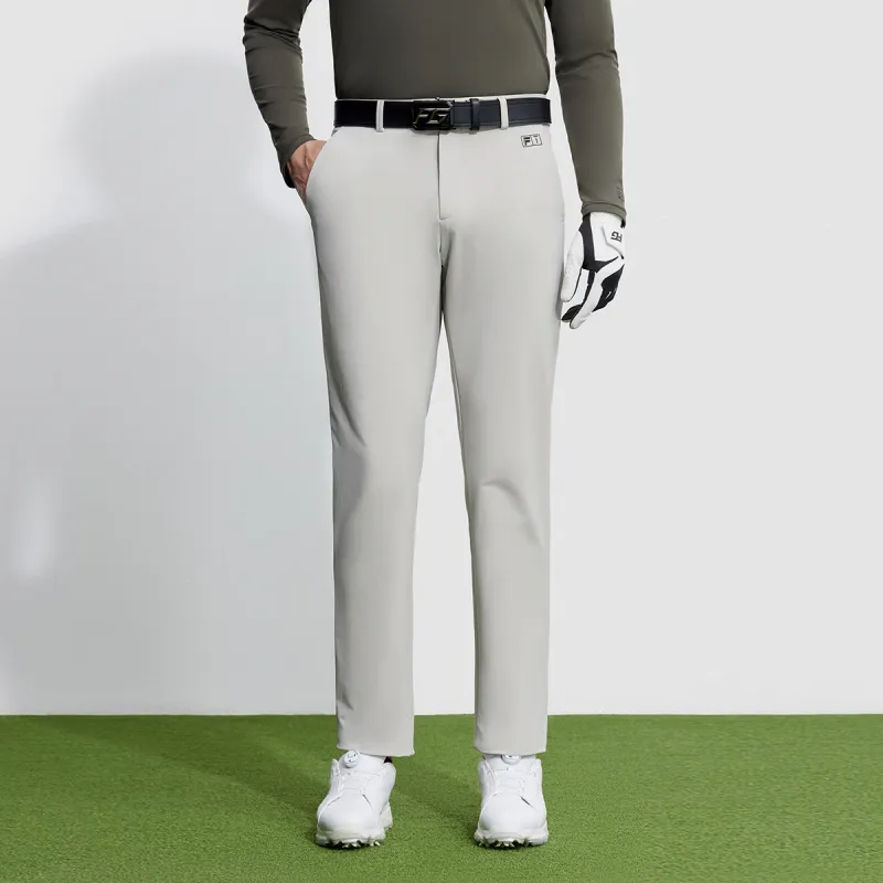 FILA Knitted Sweatpants Men's Monotone Gray-4
