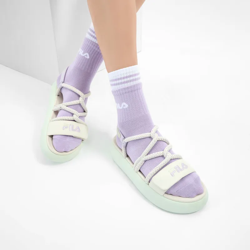 FILA Churro Beach Sandals Women's Orchid Floss Purple-5