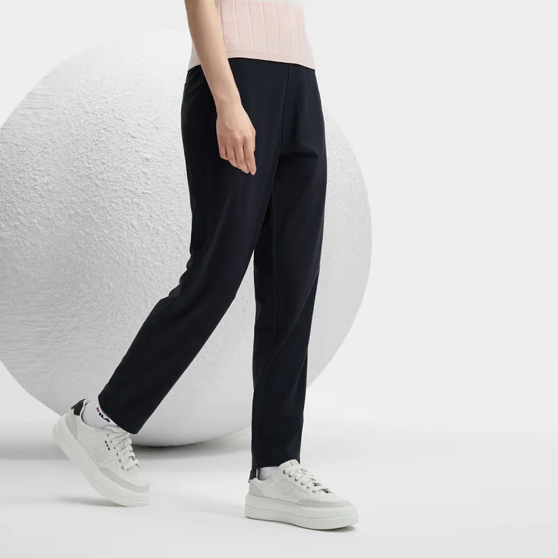 FILA Knitted Sweatpants Women's Legend Blue-2