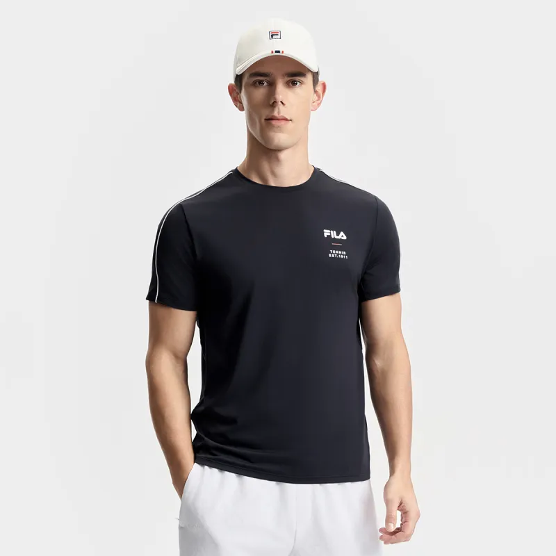 FILA T Shirt Men's RD Royal Blue-3