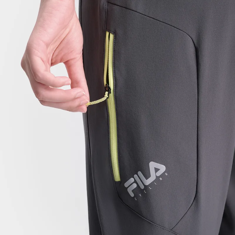 FILA CYCLING Casual Pants Unisex Gunmetal Gray-6
