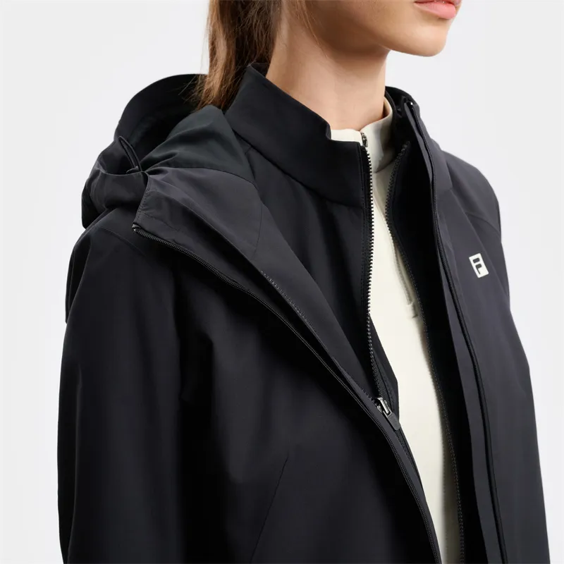 FILA x BBC EARTH Jacket Women's Pitch Black-7