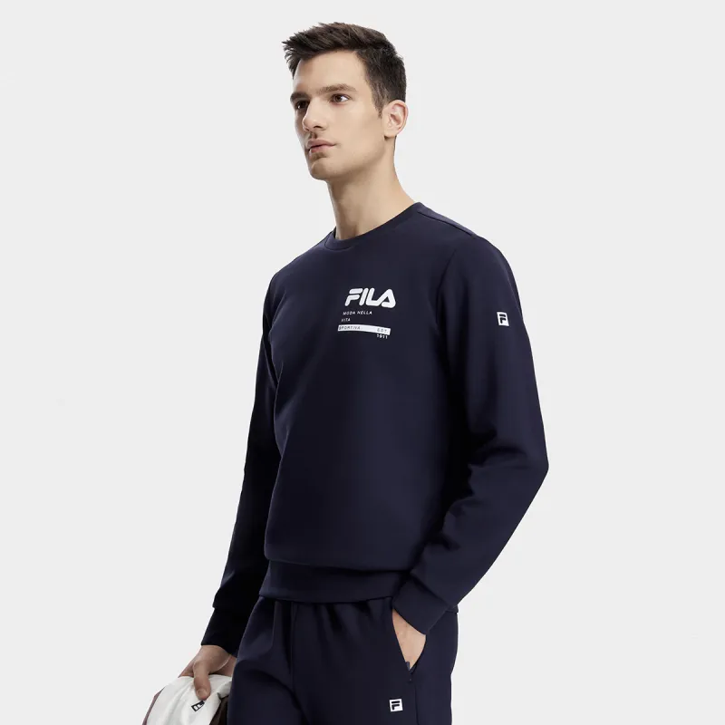FILA Sweatshirt Men's Royal Blue-4