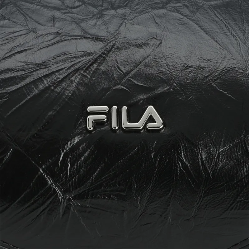 FILA PU Crossbody Bag Women's Jet Black-4