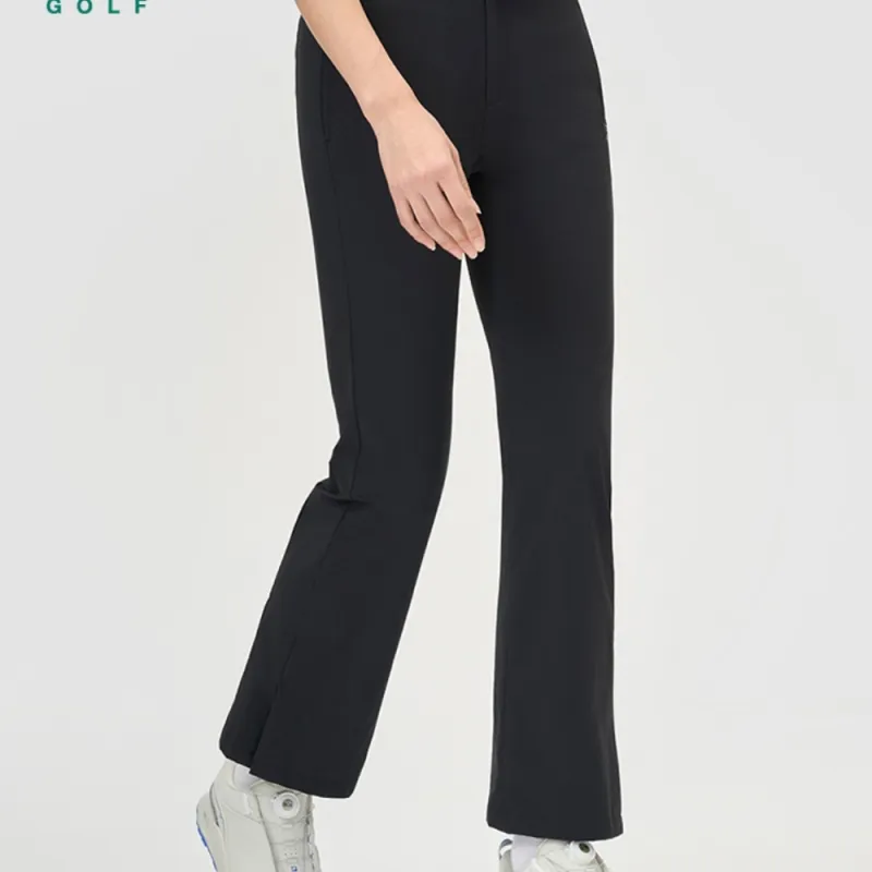 FILA Knitted Sweatpants Women's Pitch Black-4