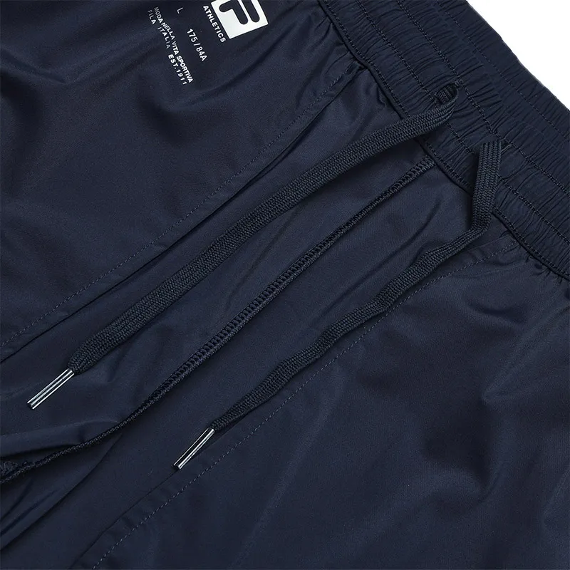 FILA Knitted Sweatpants Men's Royal Blue-4