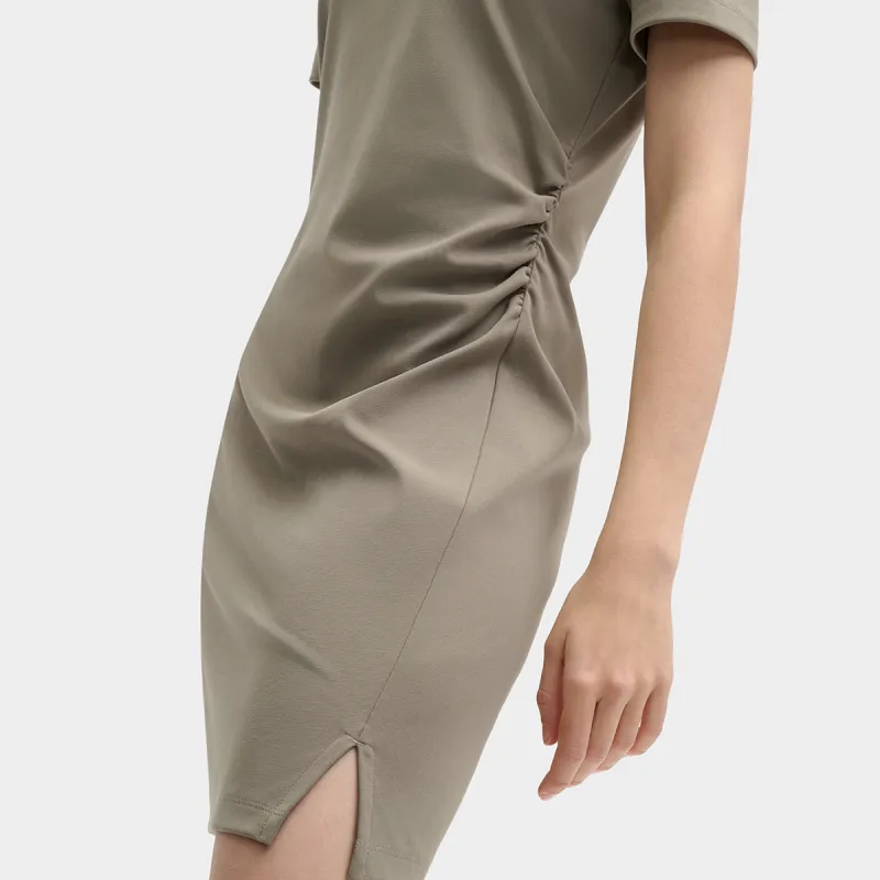 FILA ORIGINALE Short Sleeved Dress Women's Steam Gray-2