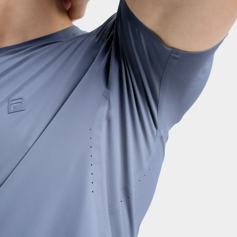 FILA T Shirt Men's Dusty Blue Gray-8