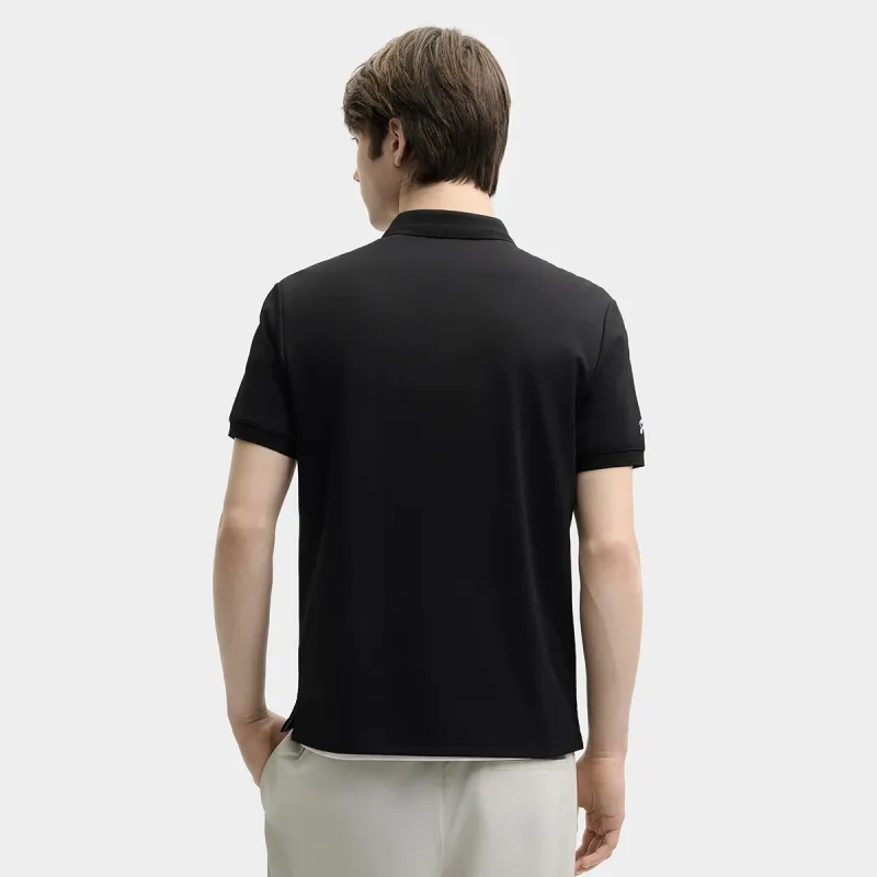 FILA MODERN HERITAGE Polo Shirt Men's Jet Black-3