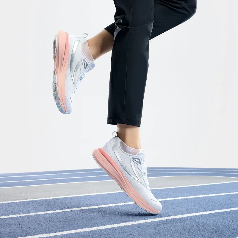 FILA NUVOLE Cushioned Slip Resistant Low Top Running Shoes Women's White-7