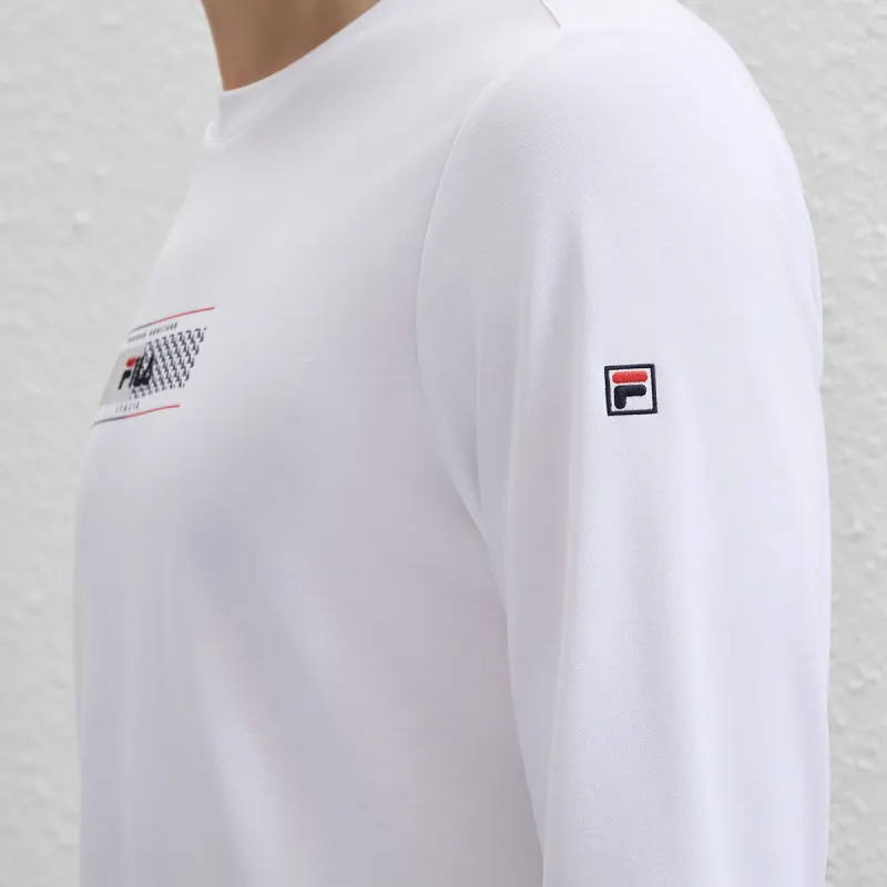 FILA T Shirts Men Standard White-2