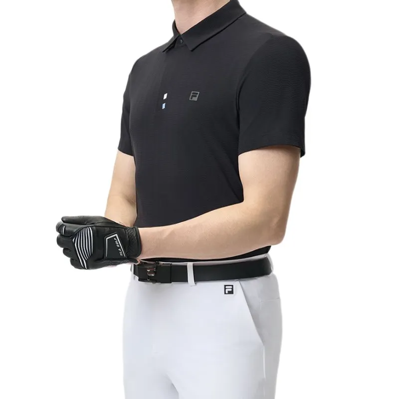 FILA Golf Collection Polo Shirt Men's Pitch Black-5