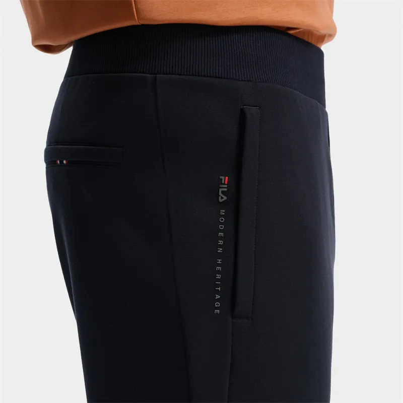 FILA Knitted Sweatpants Men Legend Blue-4