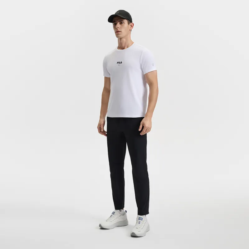 FILA Fitness Knitted Sweatpants Men's Pitch Black-6