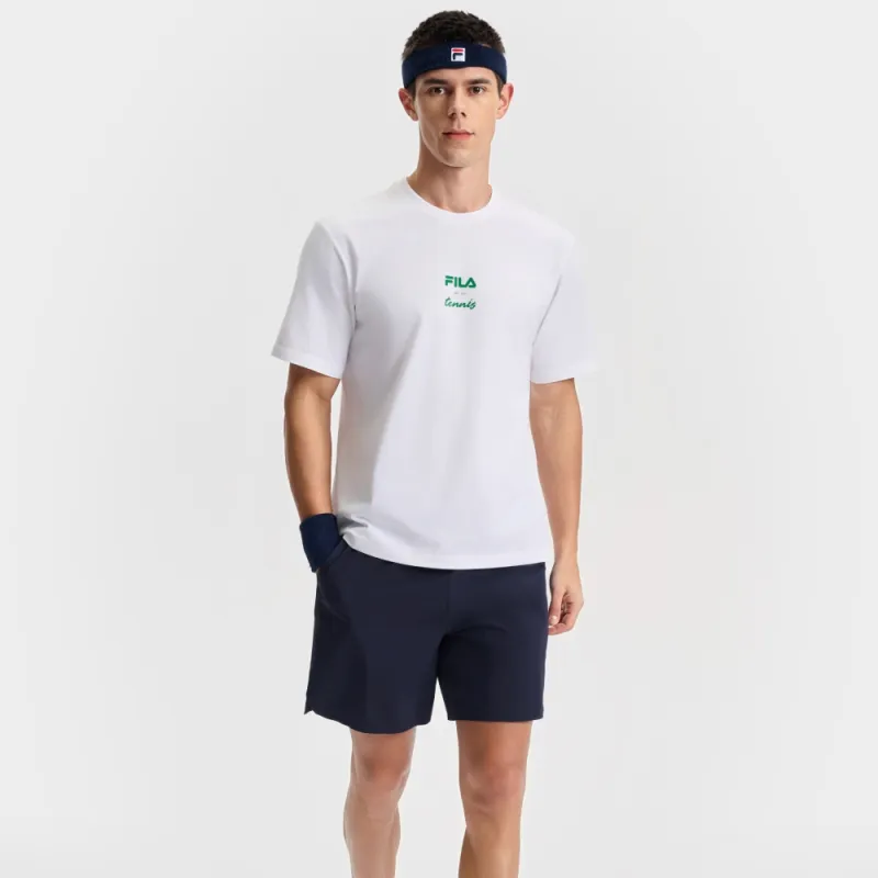 FILA Casual Shorts Men's NV Royal Blue-3