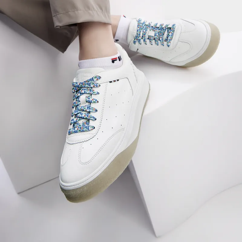 FILA OLIMPICA Skateboard Shoes Men's White-7