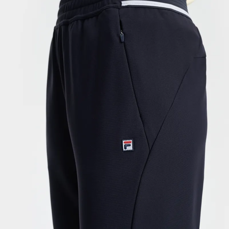 FILA Knitted Sweatpants Women's RD Royal Blue-3