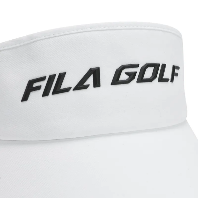 FILA Athletics Cotton Visor Cap Men's Jade White-3