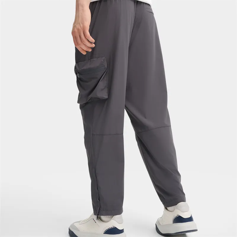 FILA Casual Pants Men's Bamboo Charcoal Gray-5