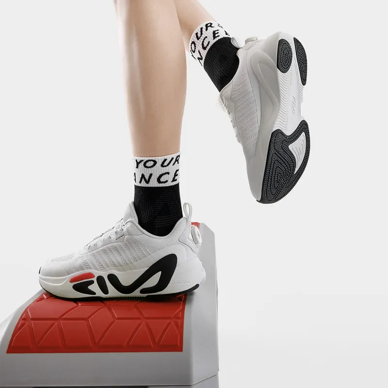 FILA Boa Master Sneakers 'White Black' Women's-6
