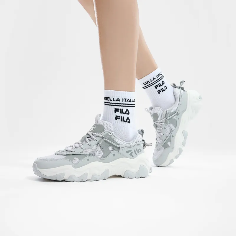 FILA FLUID 5 Cushioning Slip Resistant Low Top Casual City Commute Running Shoes Women's Gray-6