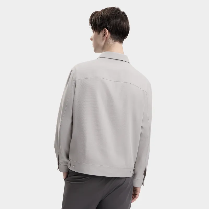 FILA Jackets Coats Men's Beige With A Slight Grayish Tone-3