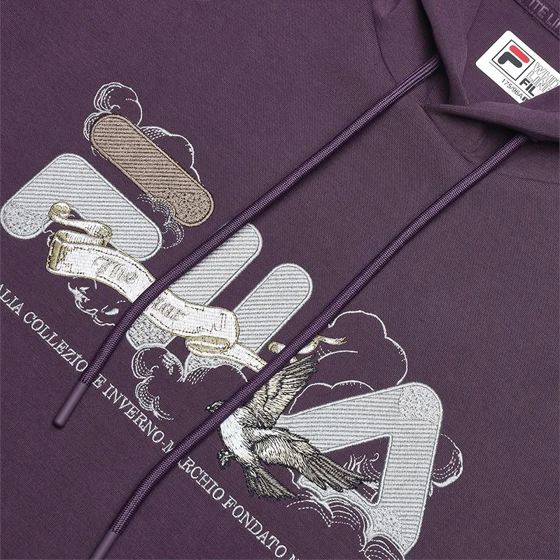 FILA Sweatshirt Men's Dark Night Dark Purple-7