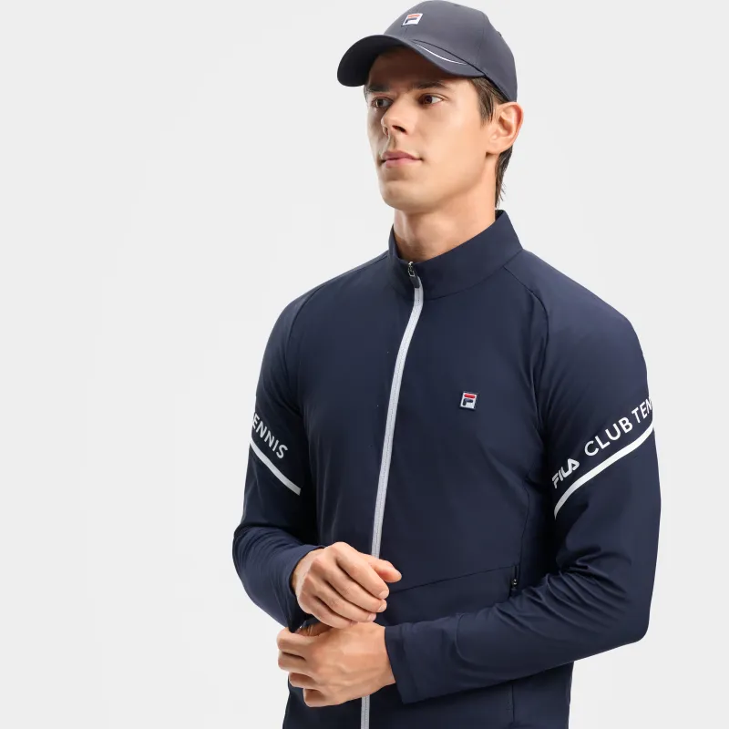 FILA Knitwear Men RD Royal Blue-3