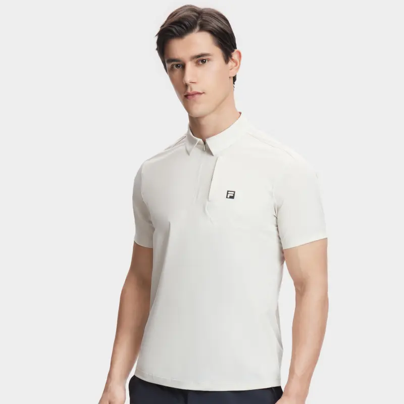 FILA Polo Shirts Men Camel-4
