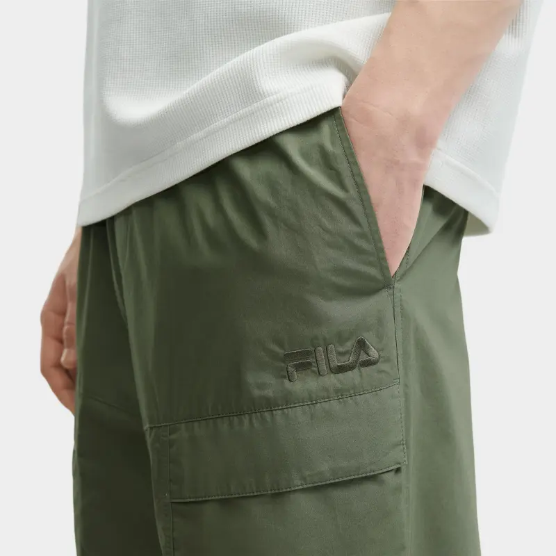 FILA Casual Pants Men's Stone Grind Green-5