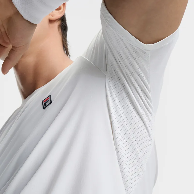 FILA T Shirts Men Bright White-6