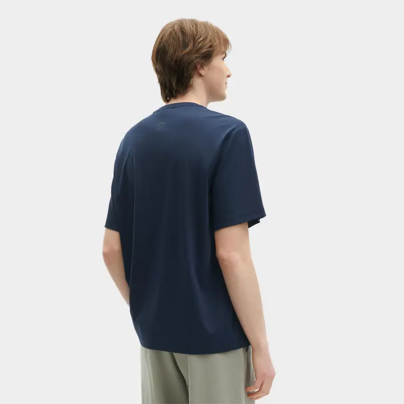 FILA T Shirts Men Navy-5