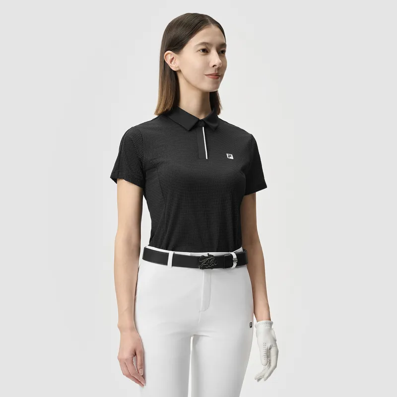 FILA AthleticsGolf Collection Polo Shirt Women's Pitch Black-5