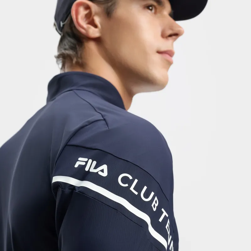 FILA Knitwear Men RD Royal Blue-6