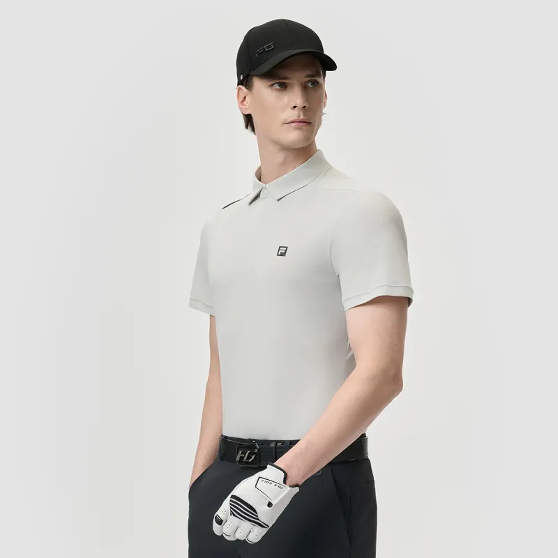 FILA Golf Series Polo Shirt Men's Storm Gray-4