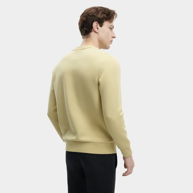 FILA Sweatshirt Men's Pale Ginger Yellow-3