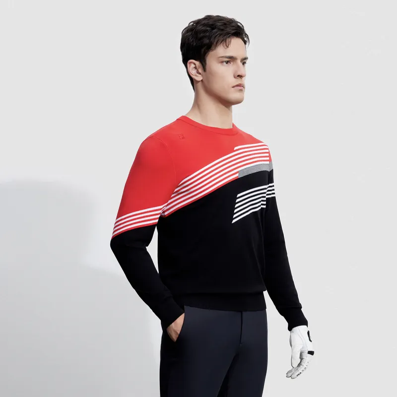 FILA Knitwear Men's Tomato Color-3