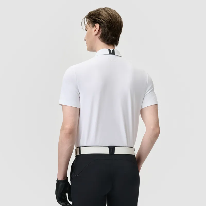 FILA Golf Series Polo Shirt Men's Jade White-5